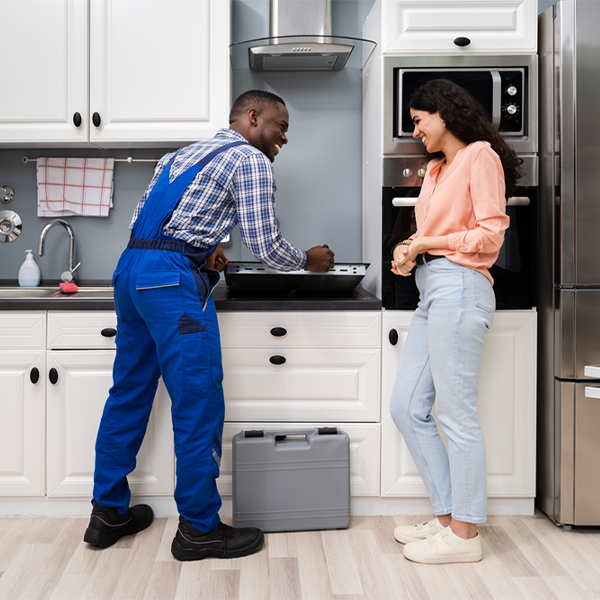 how long does it typically take to complete cooktop repair services in Sayre